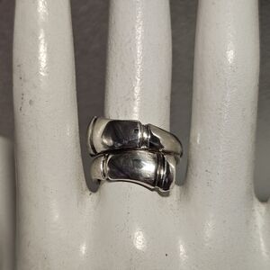 Vintage Sterling Spoon Ring.